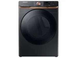 Samsung DVE50BG8300V 7.5 Cu. Ft. Smart Electric Dryer With Steam Sanitize  And Sensor Dry In Brushed Black