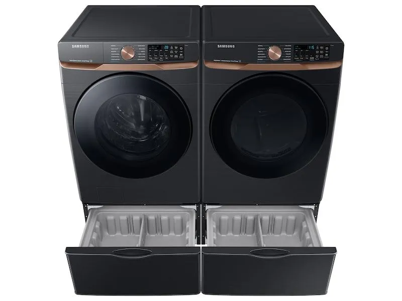 Samsung DVE50BG8300V 7.5 Cu. Ft. Smart Electric Dryer With Steam Sanitize  And Sensor Dry In Brushed Black