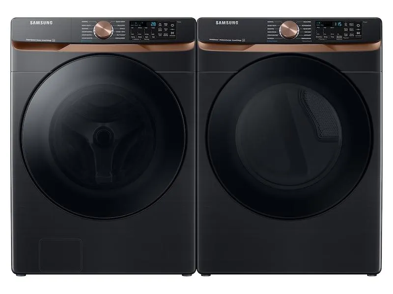 Samsung DVE50BG8300V 7.5 Cu. Ft. Smart Electric Dryer With Steam Sanitize  And Sensor Dry In Brushed Black