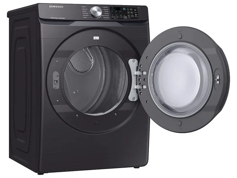 Samsung DVE51CG8000V 7.5 Cu. Ft. Smart Electric Dryer With Sensor Dry In Brushed Black