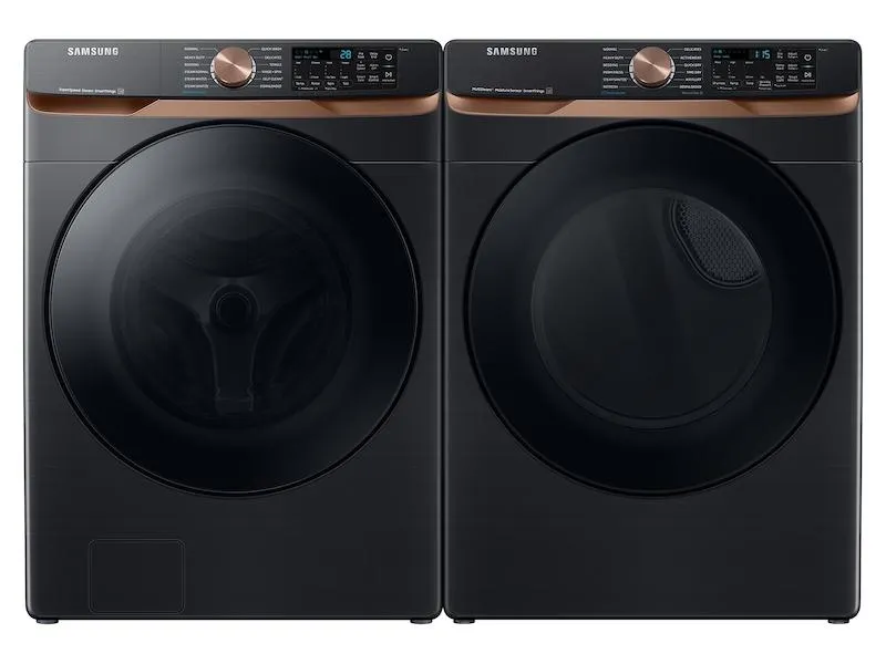 Samsung DVG50BG8300V 7.5 Cu. Ft. Smart Gas Dryer With Steam Sanitize  And Sensor Dry In Brushed Black