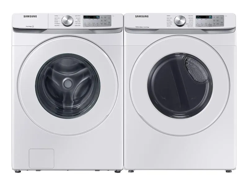 Samsung DVG51CG8000W 7.5 Cu. Ft. Smart Gas Dryer With Sensor Dry In White