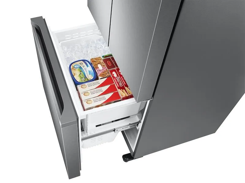 Samsung RF18A5101SR 18 Cu. Ft. Smart Counter Depth 3-Door French Door Refrigerator In Stainless Steel