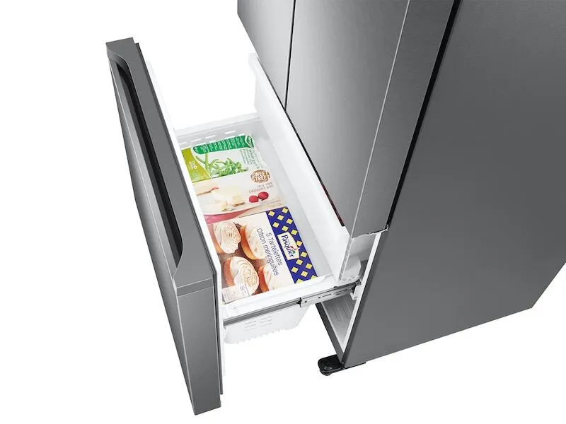 Samsung RF18A5101SR 18 Cu. Ft. Smart Counter Depth 3-Door French Door Refrigerator In Stainless Steel