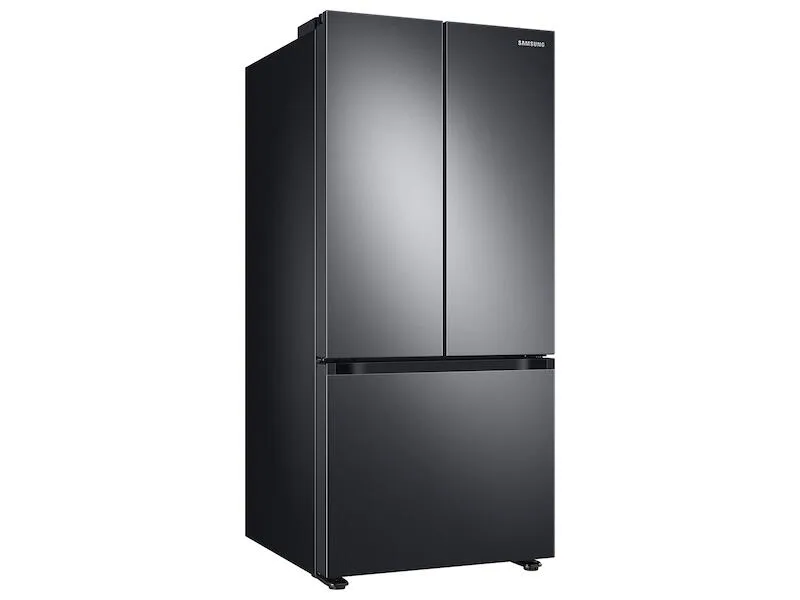 Samsung RF22A4121SG 22 Cu. Ft. Smart 3-Door French Door Refrigerator In Black Stainless Steel