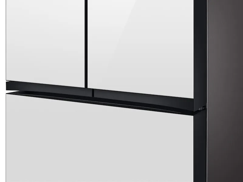 Samsung RF24BB660012 Bespoke 3-Door French Door Refrigerator (24 Cu. Ft.) With Beverage Center&#8482; In White Glass