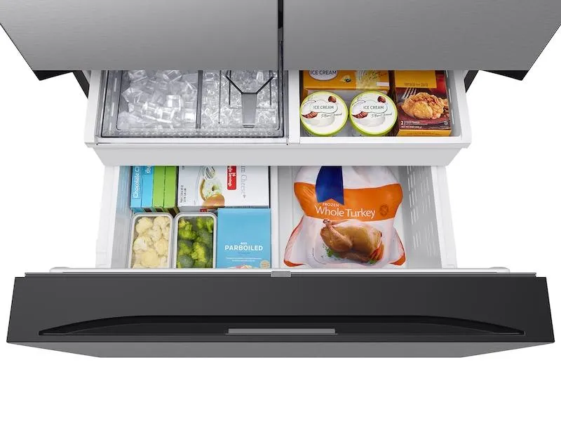 Samsung RF30BB6200QL Bespoke 3-Door French Door Refrigerator (30 Cu. Ft.) With Autofill Water Pitcher In Stainless Steel