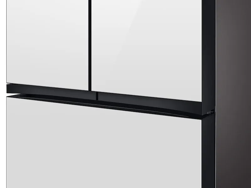 Samsung RF30BB660012 Bespoke 3-Door French Door Refrigerator (30 Cu. Ft.) With Beverage Center&#8482; In White Glass