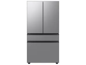 Samsung RF70F23DER Bespoke 23 Cu. Ft. Counter Depth 4-Door French Door Refrigerator With Inner Beverage Center&#8482; & Flexzone&#8482; Drawer In Stainless Steel