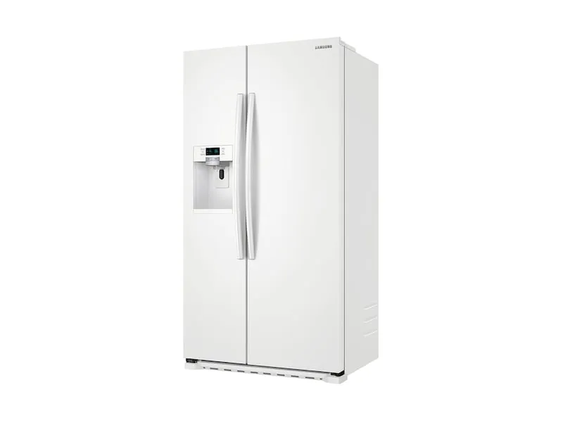 Samsung RS22HDHPNWW 22 Cu. Ft. Counter Depth Side-By-Side Refrigerator In White