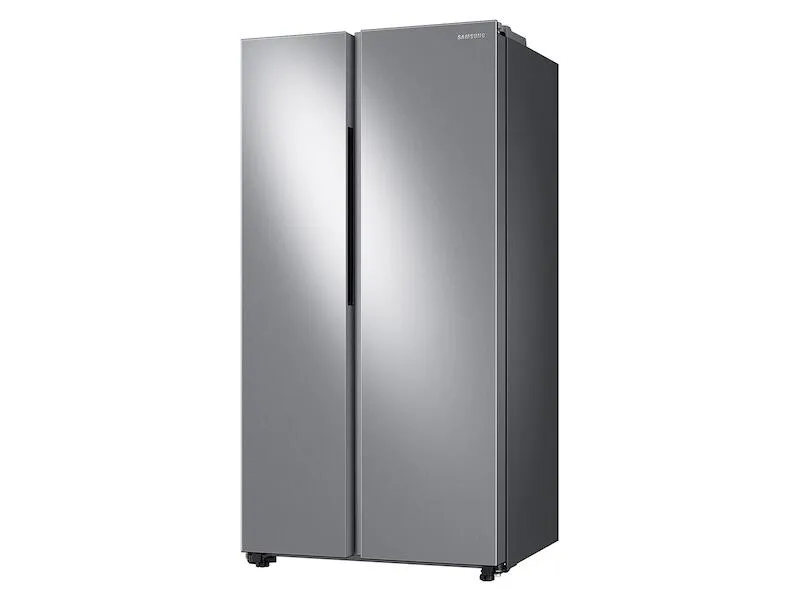 Samsung RS23A500ASR 23 Cu. Ft. Smart Counter Depth Side-By-Side Refrigerator In Stainless Steel