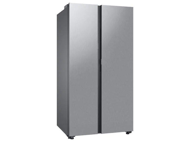 Samsung RS23CB7600QL Bespoke Counter Depth Side-By-Side 23 Cu. Ft. Refrigerator With Beverage Center&#8482; In Stainless Steel