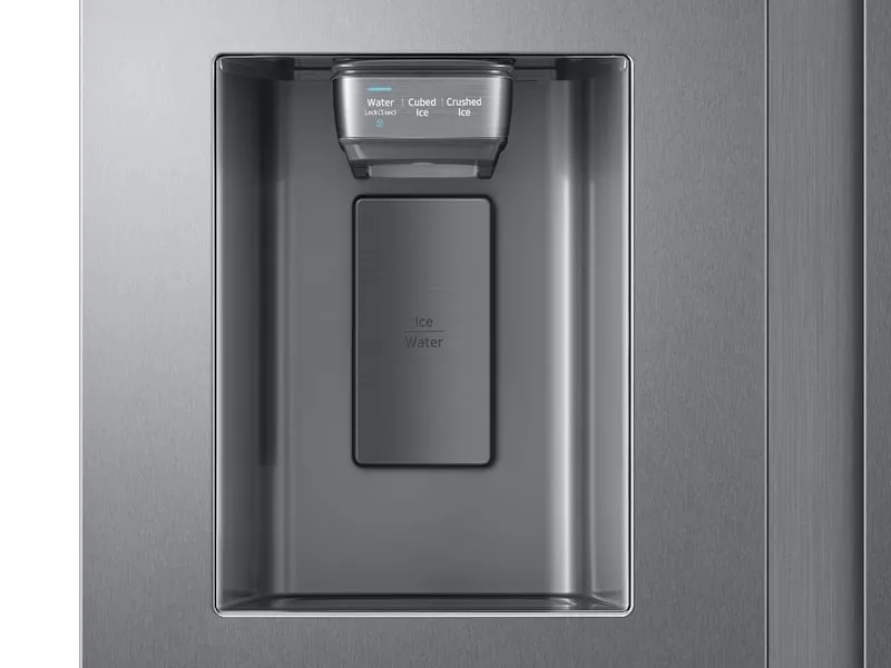Samsung RS27T5201SR 27.4 Cu. Ft. Smart Side-By-Side Refrigerator With Large Capacity In Stainless Steel