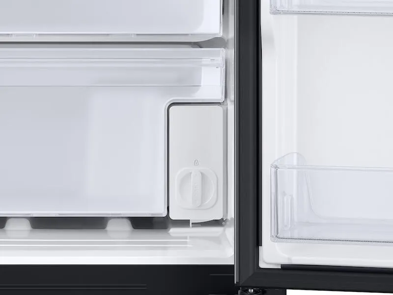 Samsung RS28A500ASG 28 Cu. Ft. Smart Side-By-Side Refrigerator In Black Stainless Steel