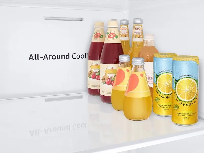 Samsung RS28A500ASR 28 Cu. Ft. Smart Side-By-Side Refrigerator In Stainless Steel