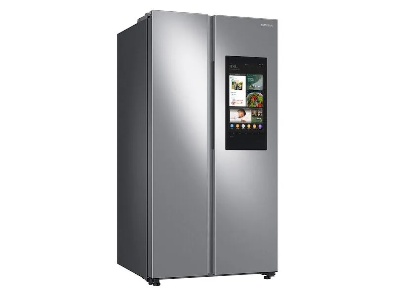 Samsung RS28A5F61SR 27.3 Cu. Ft. Smart Side-By-Side Refrigerator With Family Hub&#8482; In Stainless Steel
