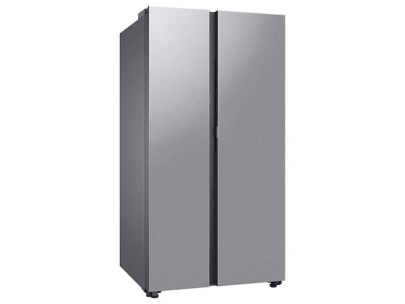 Samsung RS28CB7600QL Bespoke Side-By-Side 28 Cu. Ft. Refrigerator With Beverage Center&#8482; In Stainless Steel