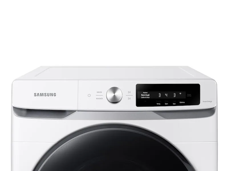 Samsung WF45A6400AW 4.5 Cu. Ft. Large Capacity Smart Dial Front Load Washer With Super Speed Wash In White