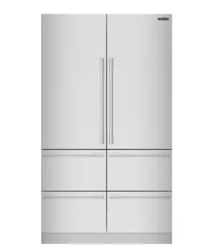 Signature Kitchen Suite SKSFD4826SP 48-Inch Built-In French Door Refrigerator. Pre-Assembled