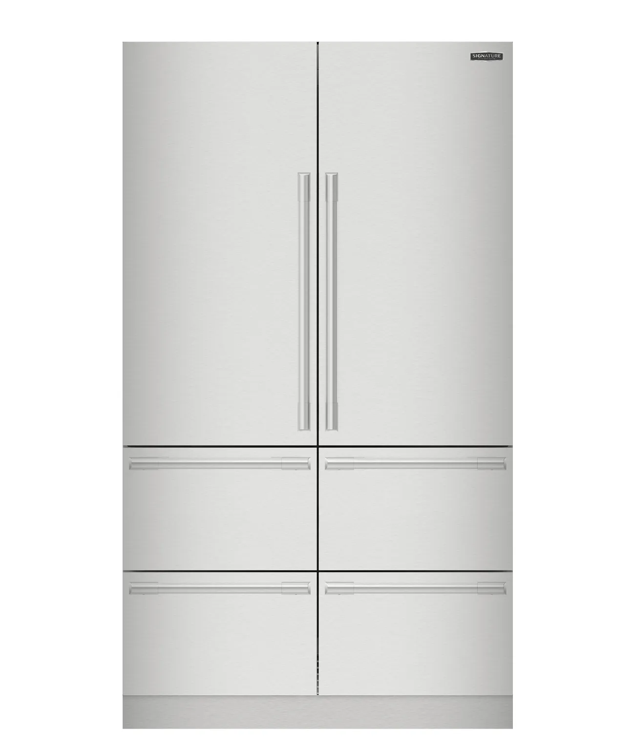 Signature Kitchen Suite SKSFD4826SP 48-Inch Built-In French Door Refrigerator. Pre-Assembled
