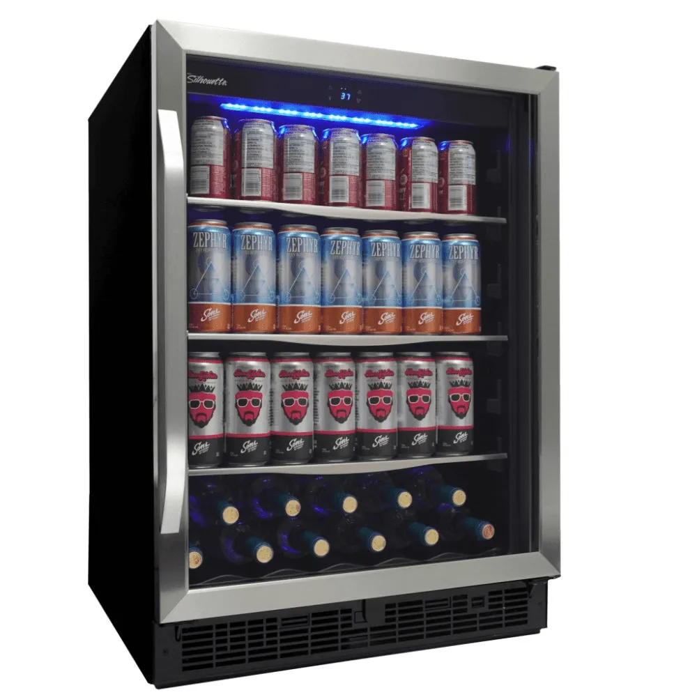 Silhouette SBC057D1BSS Riccotta 24 Single Zone Beverage Center