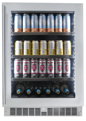 Silhouette SPRBC056D1SS Saxony 24 Single-Zone Beverage Center