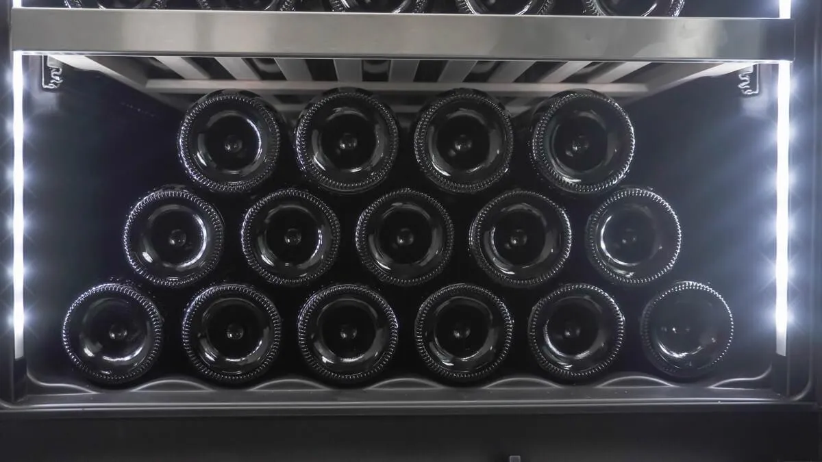 Silhouette SPRWC140D1SS Bordeaux - Wine Cooler