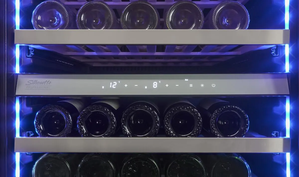 Silhouette SPRWC140D1SS Bordeaux - Wine Cooler