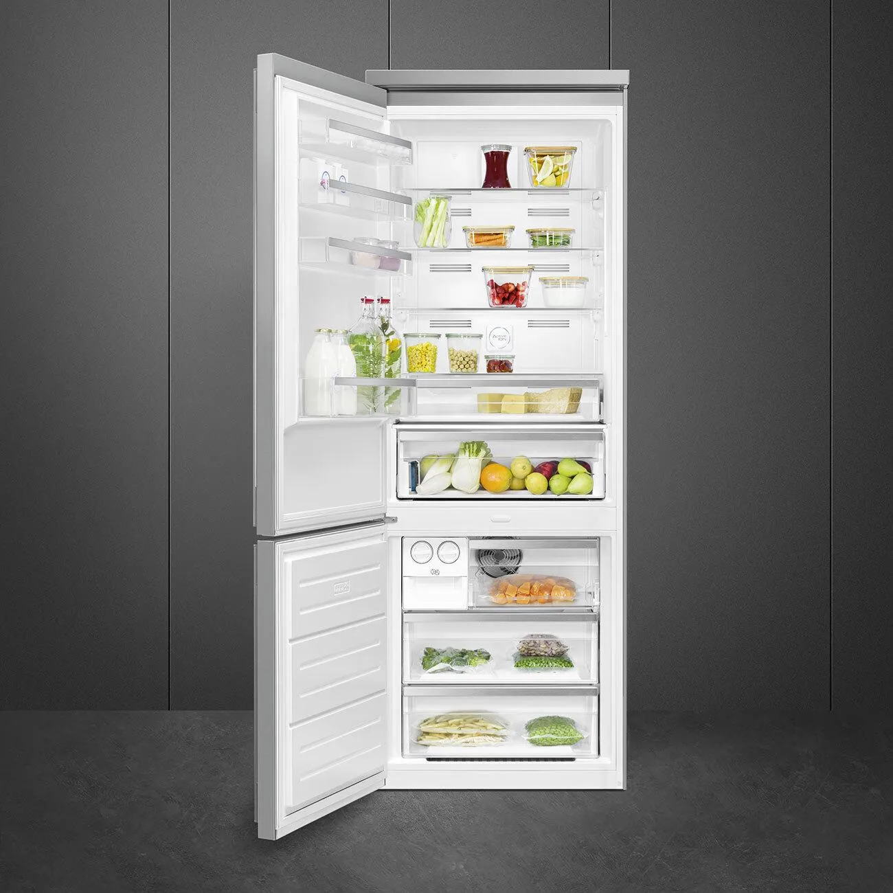 Smeg FA490ULX Refrigerator Stainless Steel Fa490Ulx
