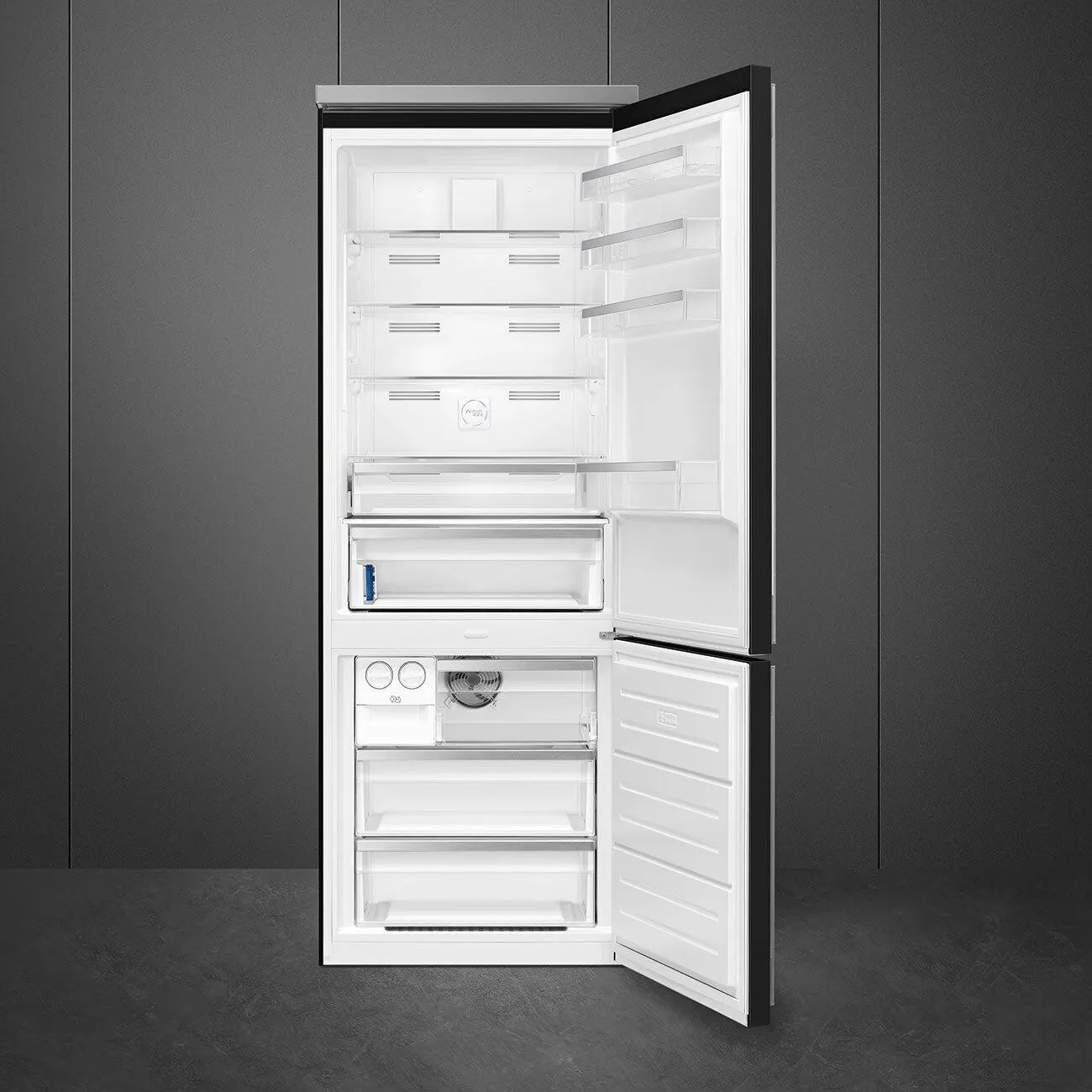Smeg FA490URBL Refrigerator Black Fa490Urbl