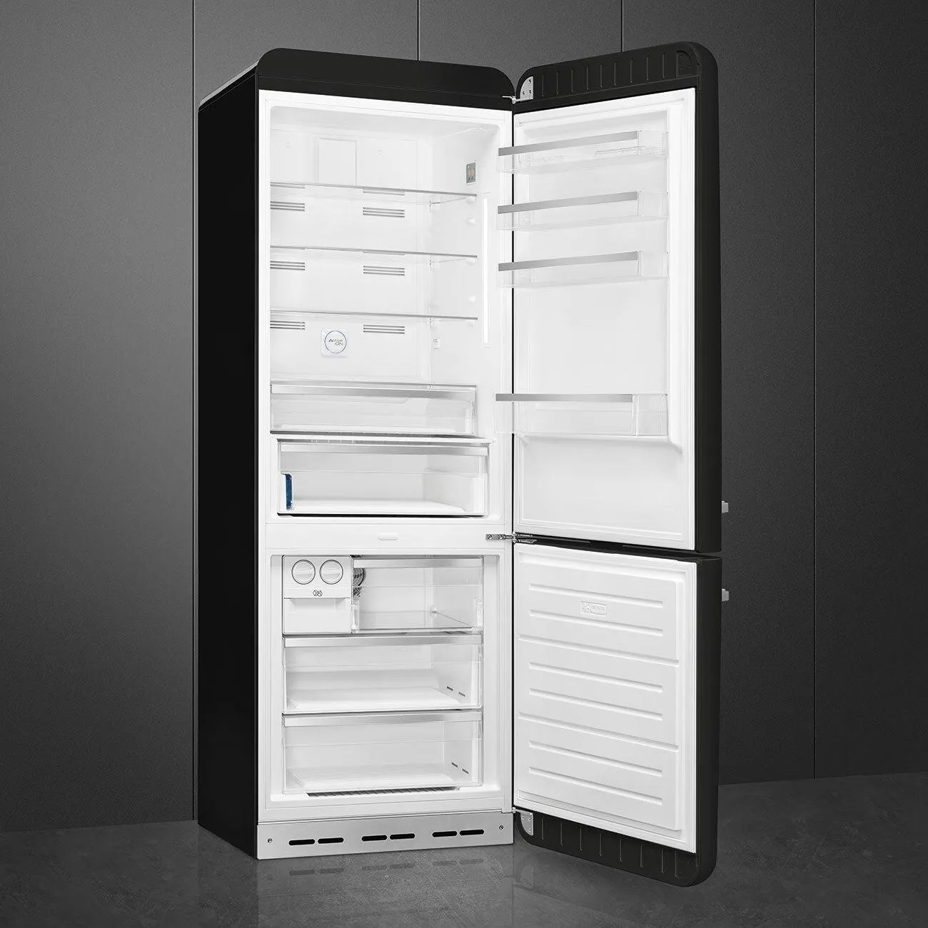Smeg FAB38URBL Refrigerator Black Fab38Urbl