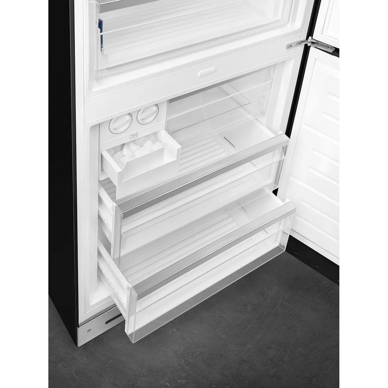 Smeg FAB38URBL Refrigerator Black Fab38Urbl