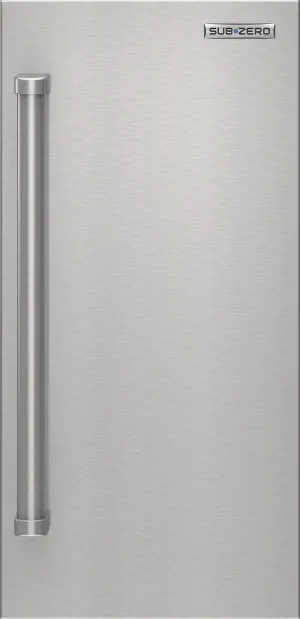 Sub-Zero 7043658 15 Outdoor Stainless Steel Door Panel With Pro Handle - Right Hinge