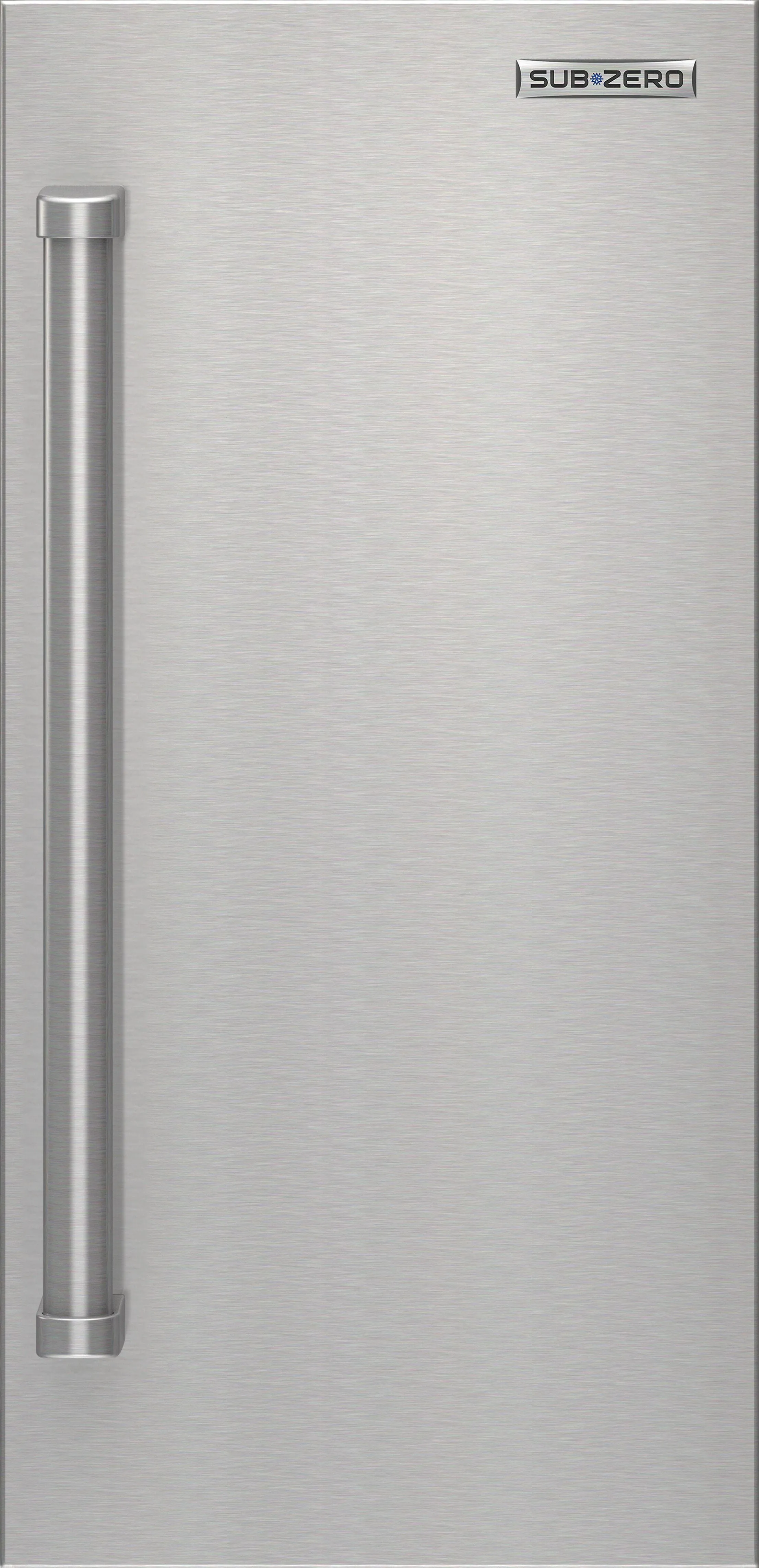 Sub-Zero 7043658 15 Outdoor Stainless Steel Door Panel With Pro Handle - Right Hinge
