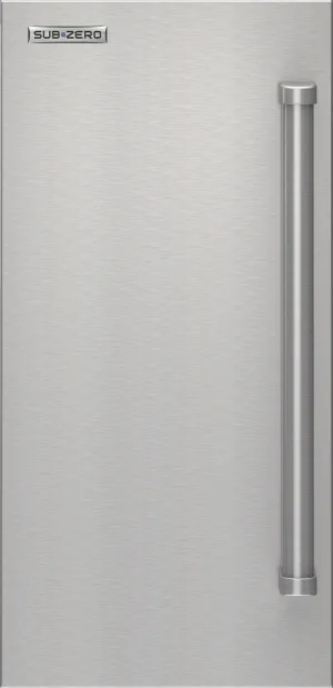 Sub-Zero 7043659 15 Outdoor Stainless Steel Door Panel With Pro Handle - Left Hinge