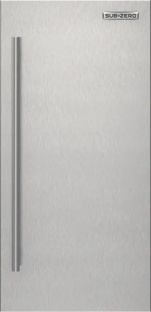 Sub-Zero 7045016 15 Stainless Steel Door Panel - Tubular Handle - Right Hinge