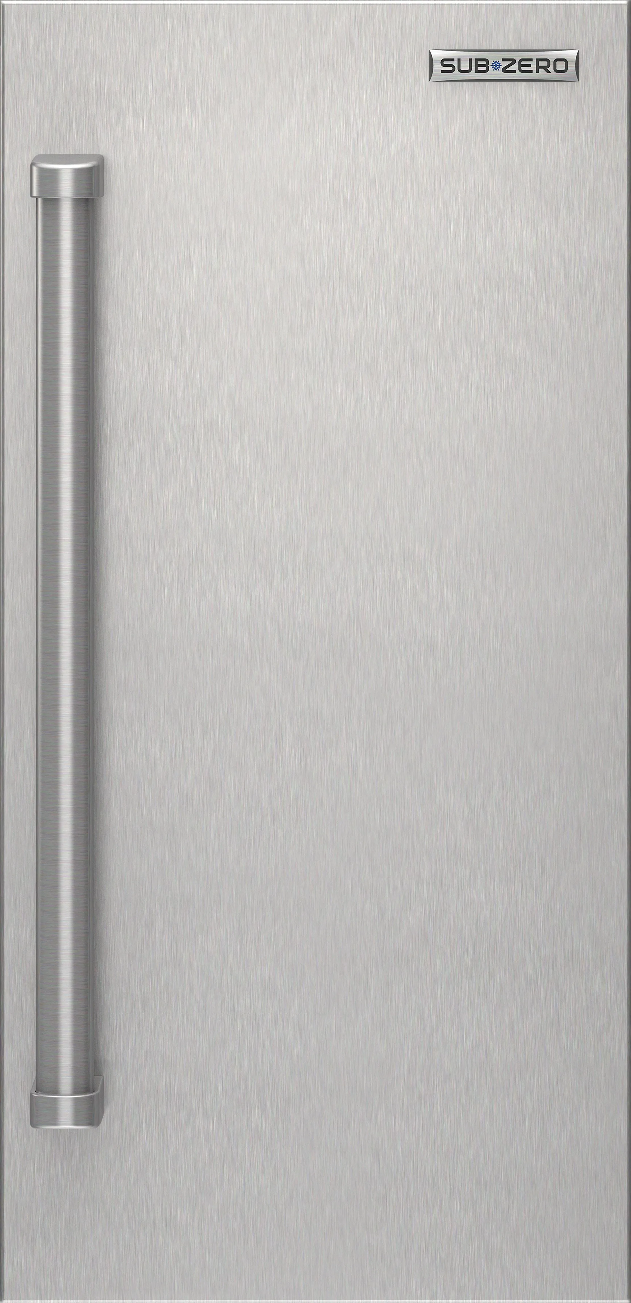 Sub-Zero 7045018 15 Stainless Steel Door Panel - Pro Handle - Right Hinge