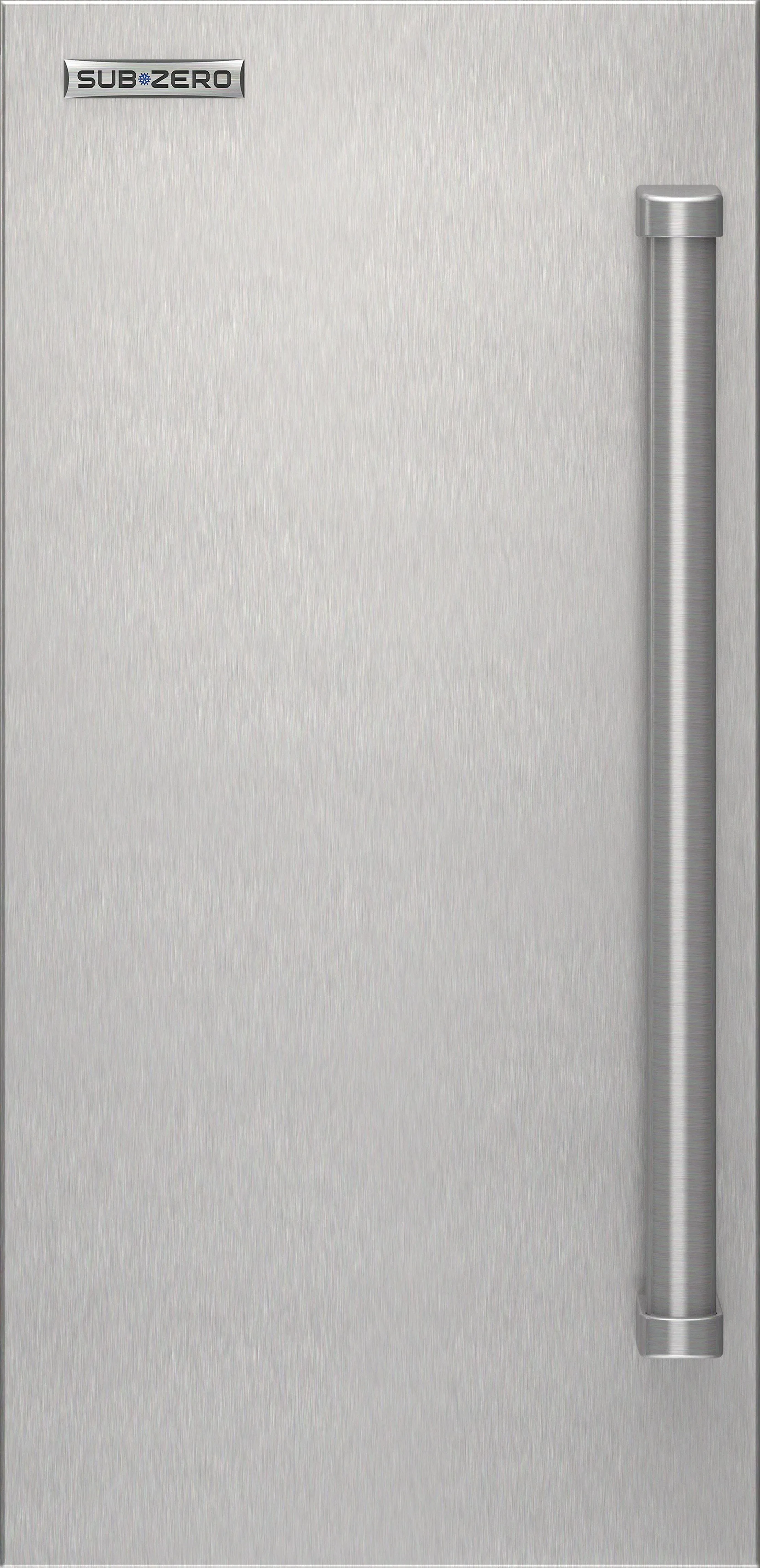 Sub-Zero 7045019 15 Stainless Steel Door Panel - Pro Handle - Left Hinge