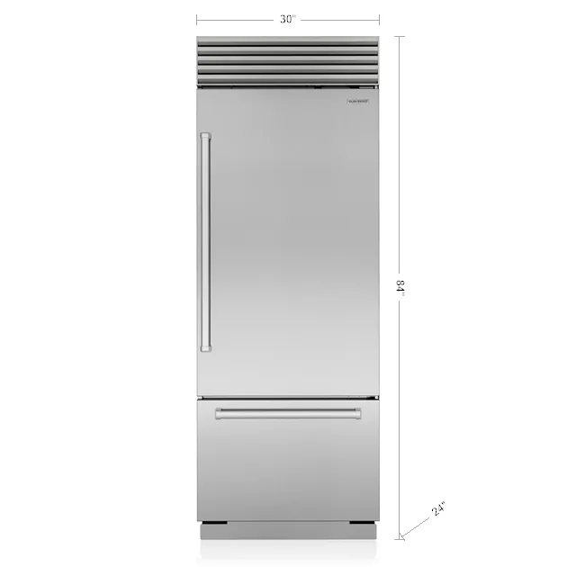 Sub-Zero CL3050UIDSPR 30 Classic Over-And-Under Refrigerator/Freezer With Internal Dispenser