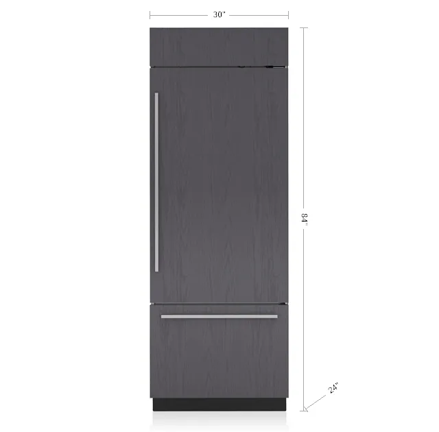 Sub-Zero CL3050UOR 30 Classic Over-And-Under Refrigerator/Freezer - Panel Ready