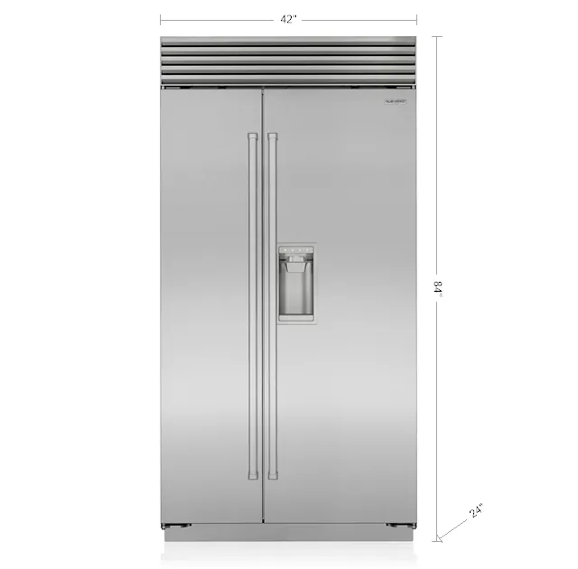 Sub-Zero CL4250SDST 42 Classic Side-By-Side Refrigerator/Freezer With Dispenser