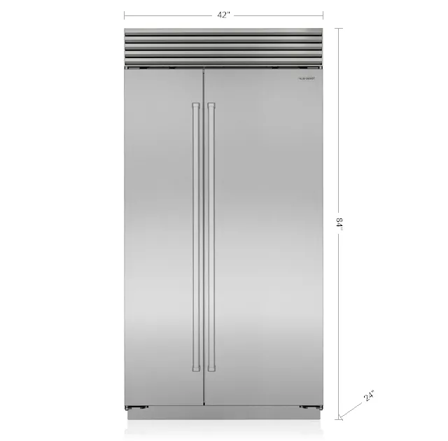 Sub-Zero CL4250SIDST 42 Classic Side-By-Side Refrigerator/Freezer With Internal Dispenser