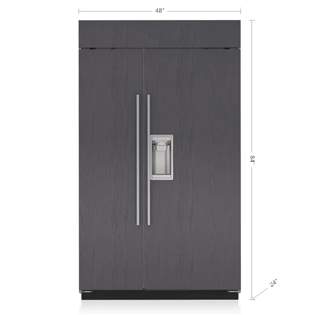 Sub-Zero CL4850SDO 48 Classic Side-By-Side Refrigerator/Freezer With Dispenser - Panel Ready