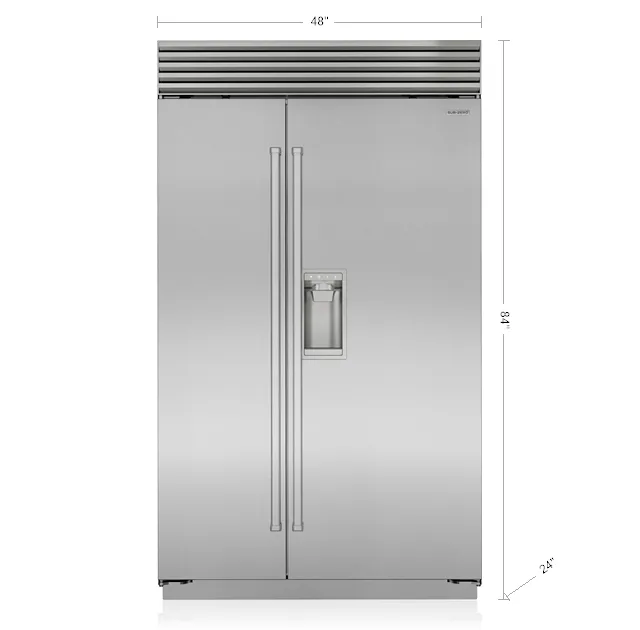 Sub-Zero CL4850SDST 48 Classic Side-By-Side Refrigerator/Freezer With Dispenser