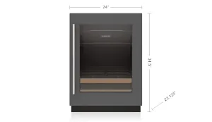 Sub-Zero DEU2450BAL 24 Designer Undercounter Beverage Center - Panel Ready