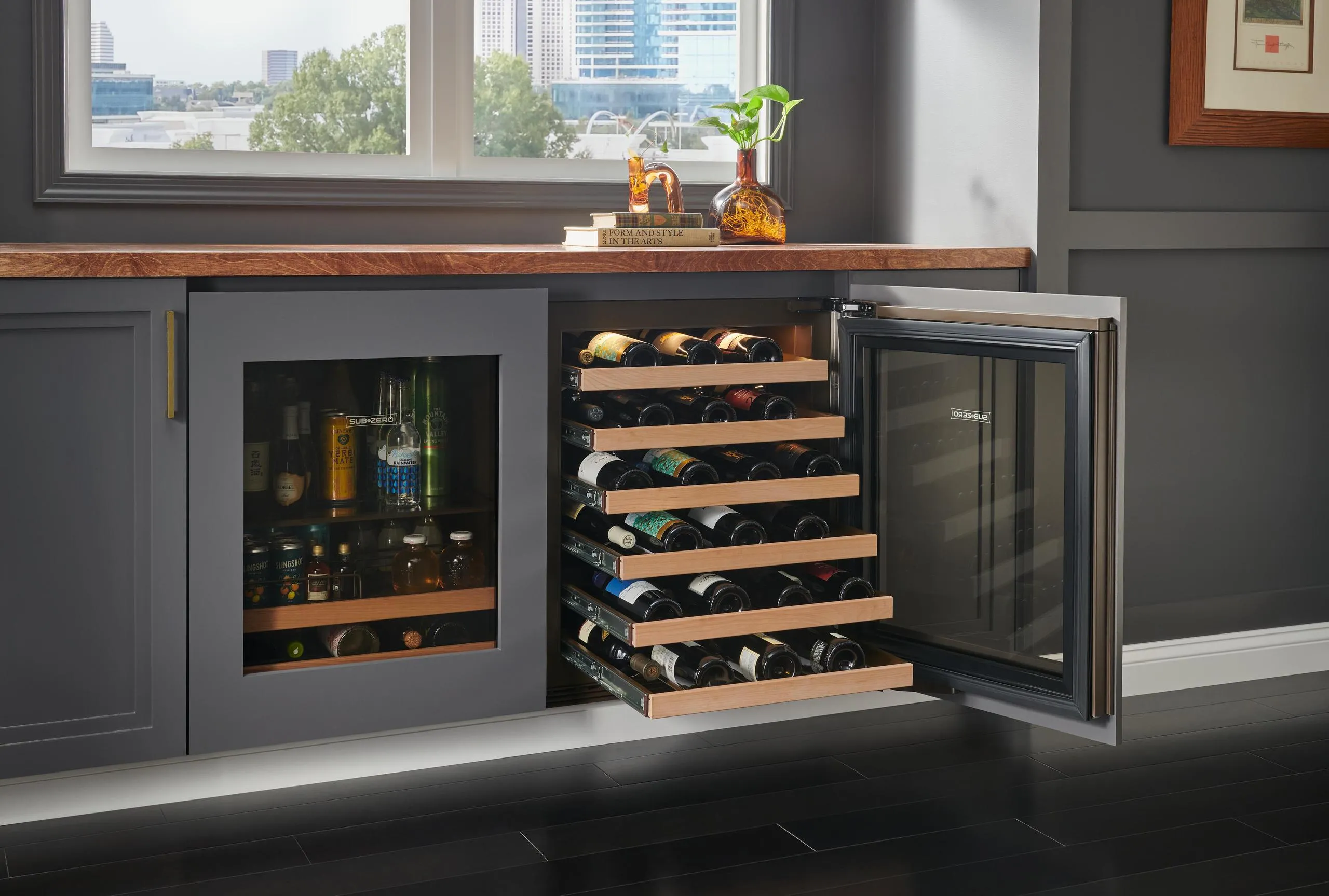 Sub-Zero DEU2450WADAL 24 Designer Undercounter Ada Height Wine Storage - Panel Ready
