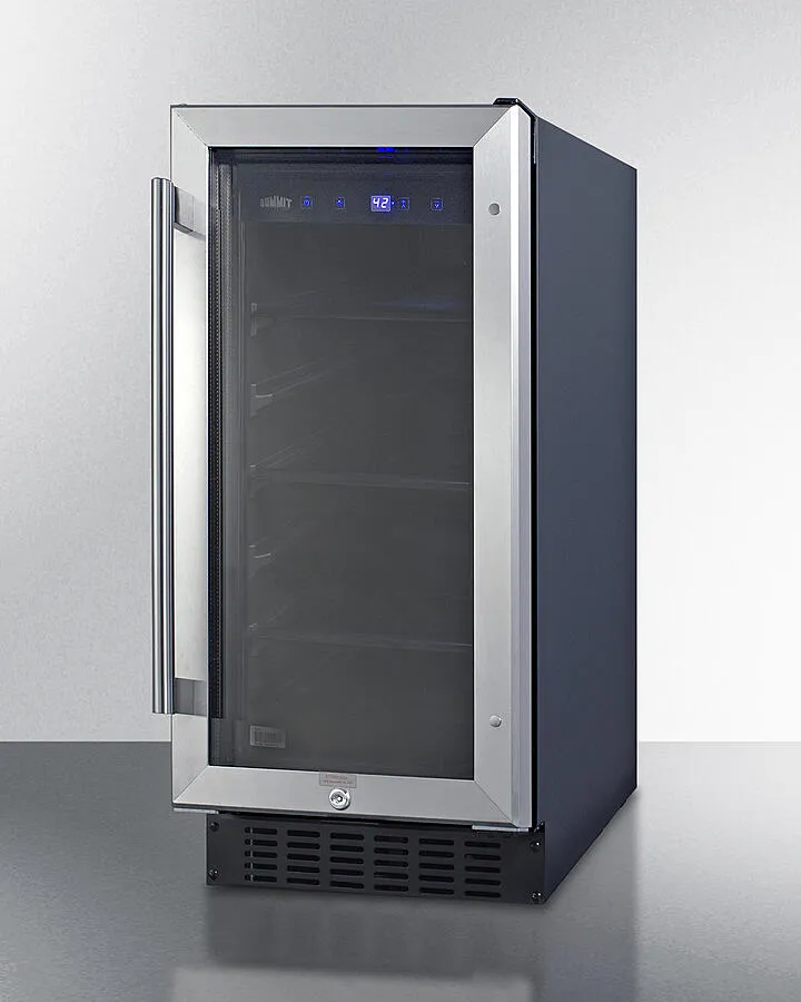 Summit ALBV15 15 Wide Built-In Beverage Center. Ada Compliant