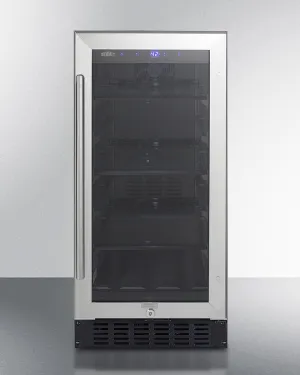 Summit ALBV15CSS 15 Wide Built-In Beverage Center. Ada Compliant
