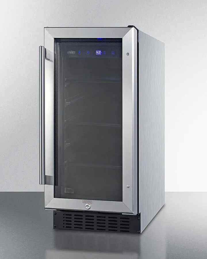 Summit ALBV15CSS 15 Wide Built-In Beverage Center. Ada Compliant