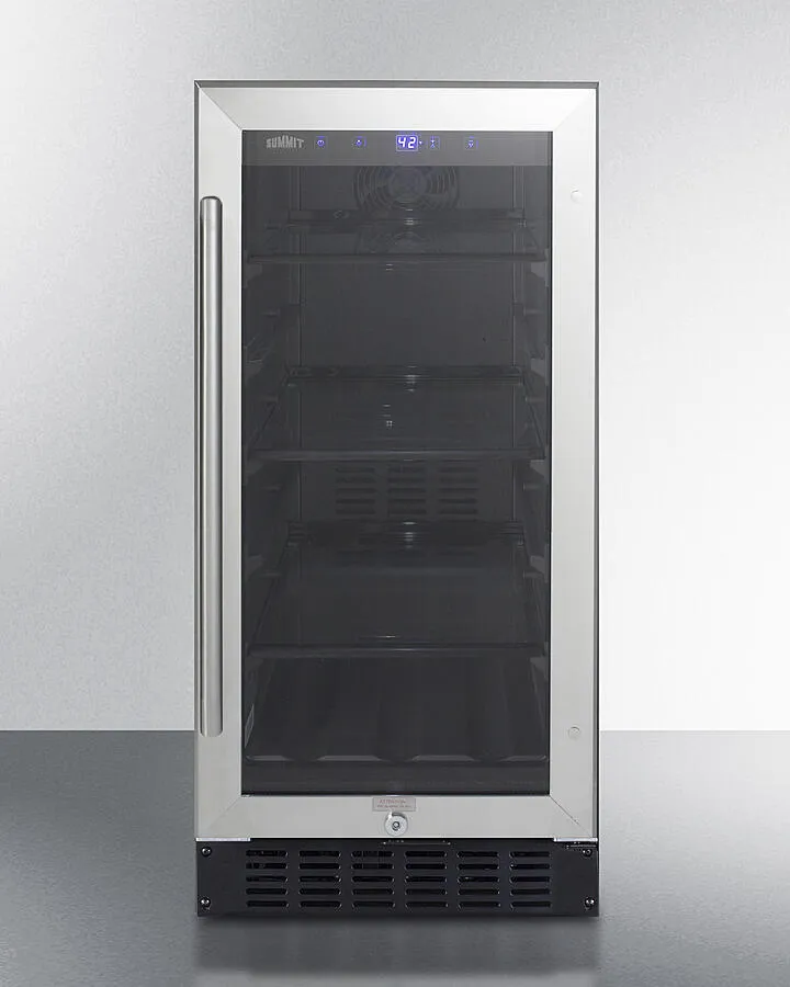 Summit ALBV15CSS 15 Wide Built-In Beverage Center. Ada Compliant